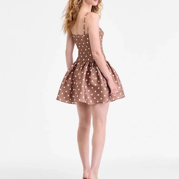 NWT - French Connection Polka Dot Dress - Super Cute! - Picture 6 of 9